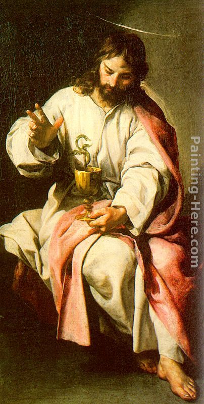 St. John the Evangelist with the Poisoned Cup painting - Alonso Cano St. John the Evangelist with the Poisoned Cup art painting